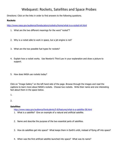 Nuclear Physics Webquest Answer Key