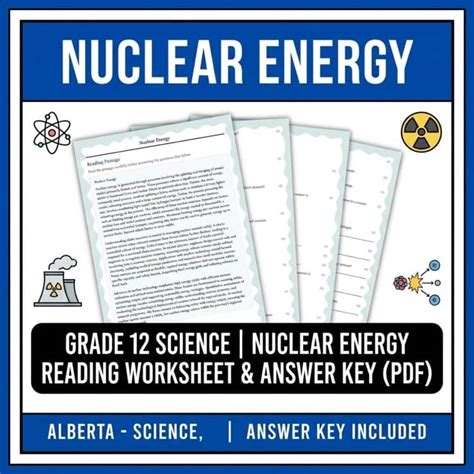 Nuclear Science Webquest Answer Key