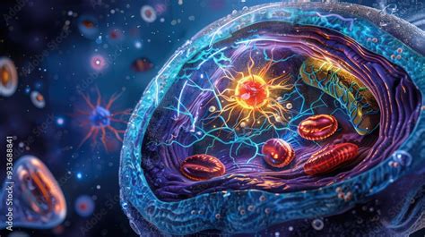 Nucleus And Mitochondria