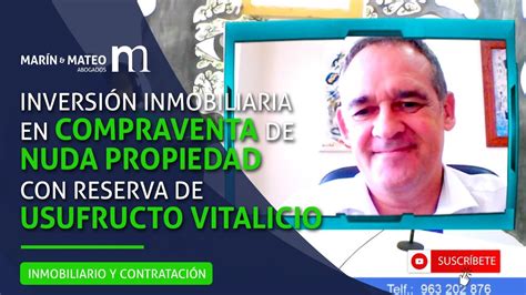 Nuda Propiedad Con Usufructo Vitalicio