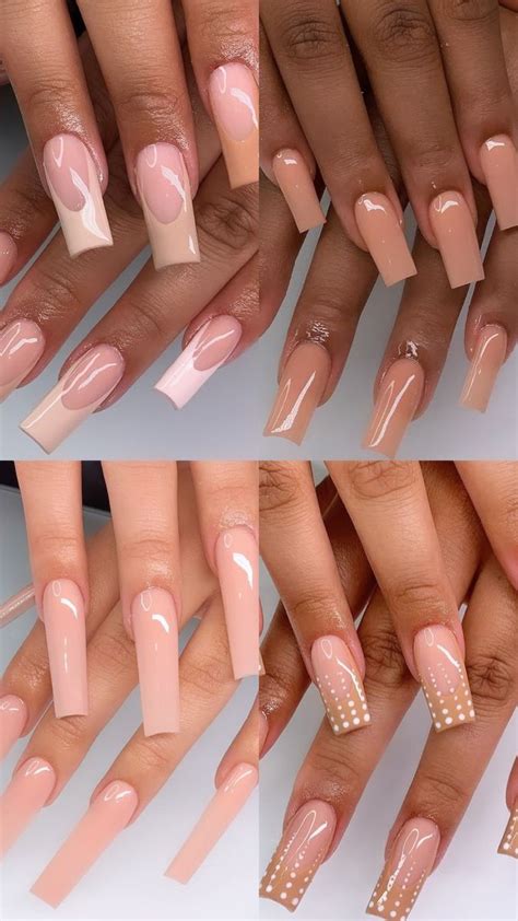 nude acrylics