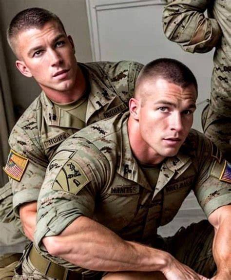 nude army guys