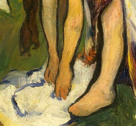 nude bathing women