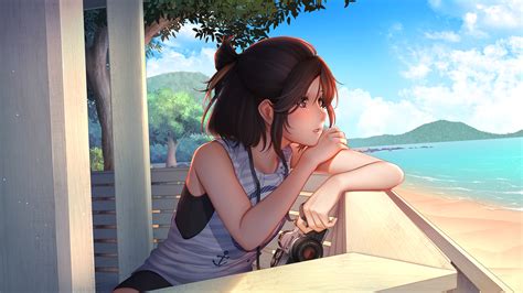 nude beach anime