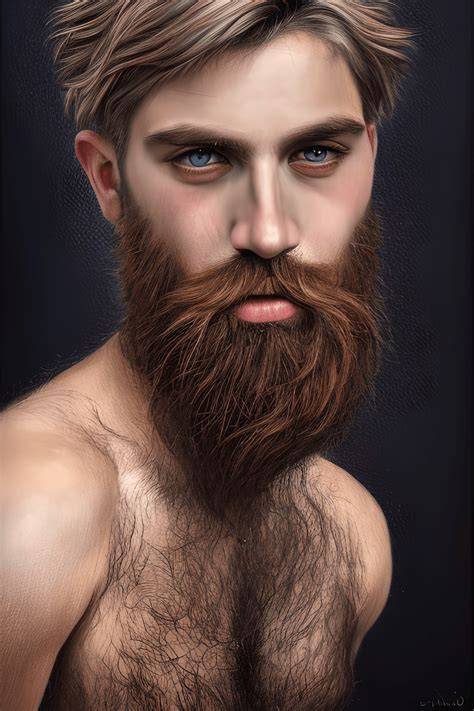 nude bearded men