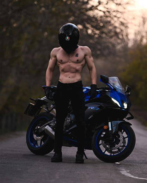 nude biker