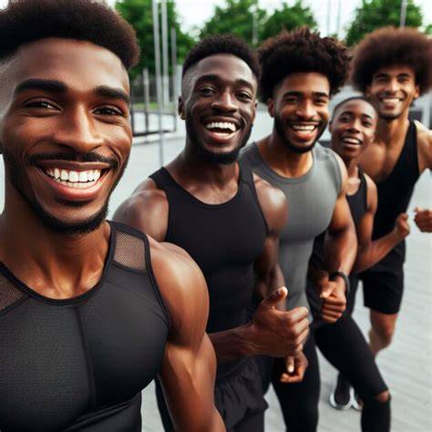nude black athletes
