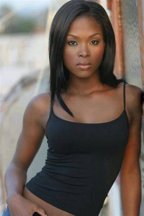 nude black young