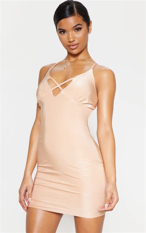 nude bodycon dresses