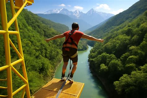 nude bungee jumping