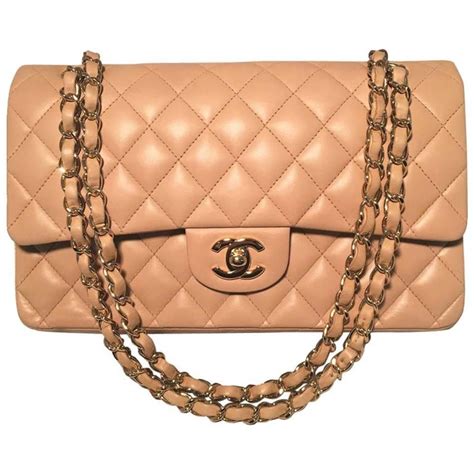 nude chanel handbag