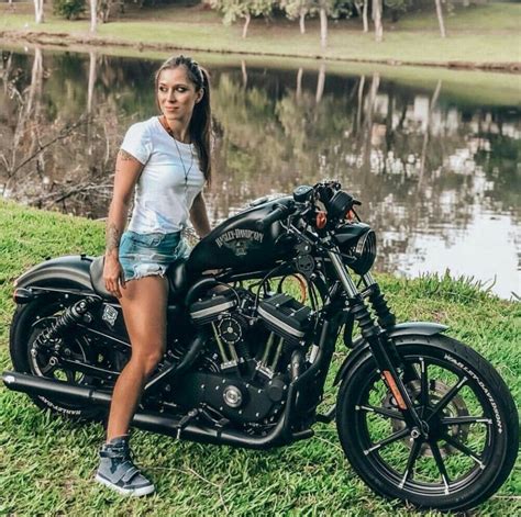 nude chicks on bikes