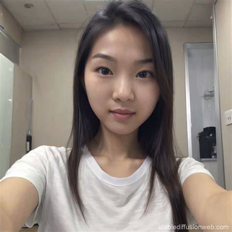 nude chinese selfie