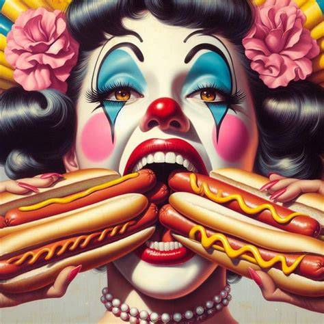 nude clowns