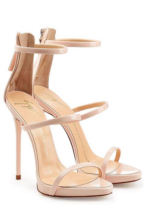 nude colored high heels