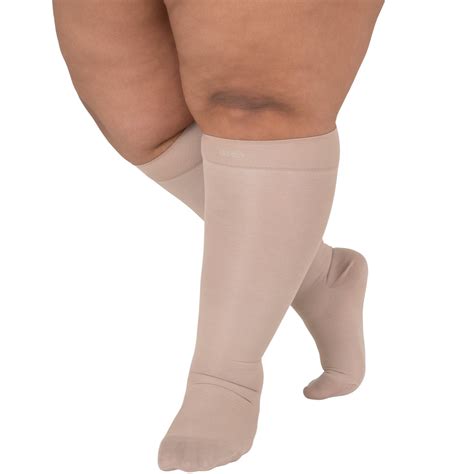 nude compression stockings