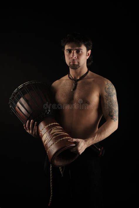 nude drummer
