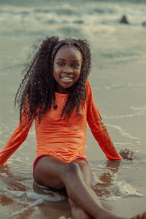 nude ebony beach