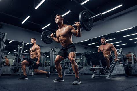 nude exercise men
