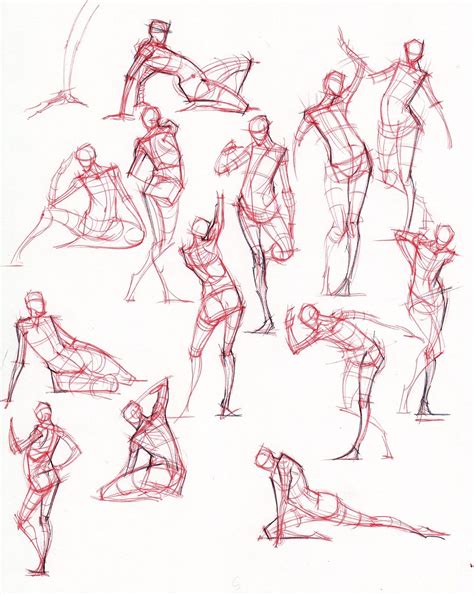 nude figure drawing models