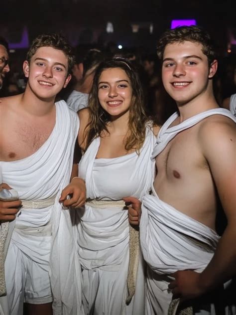 nude frat party