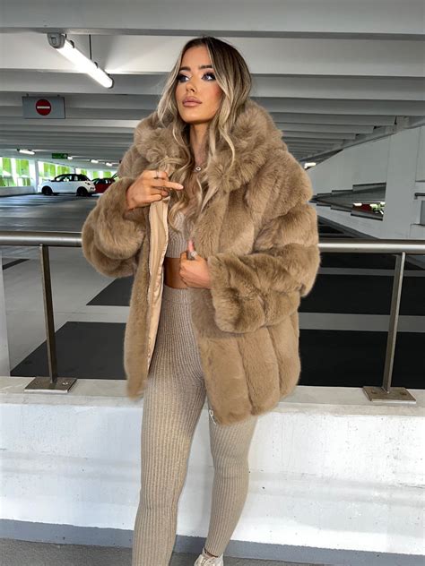 nude fur coat
