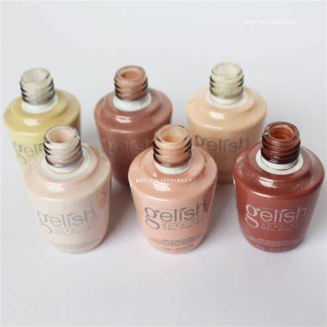 nude gelish polish