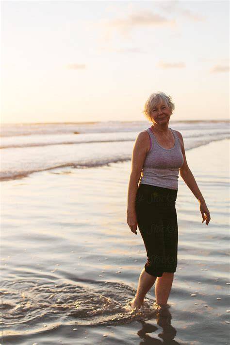 nude granny on beach