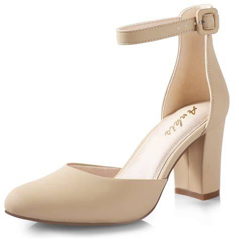 nude heels closed toe