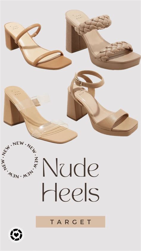 nude heels target