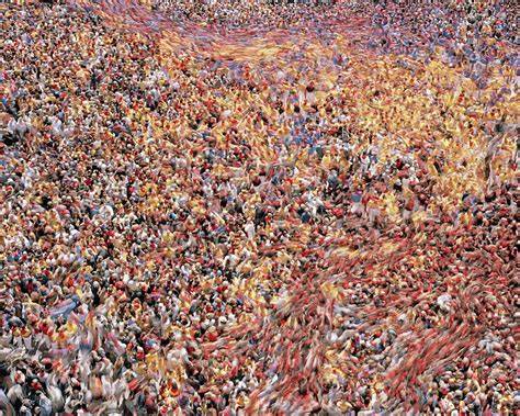 nude in crowd