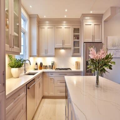 nude in kitchen
