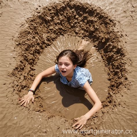 nude in quicksand