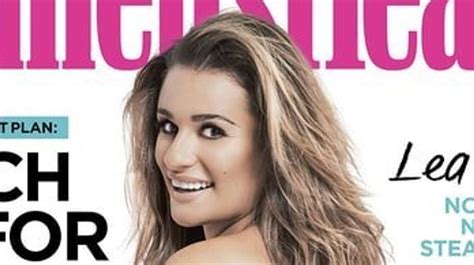 nude lea michele