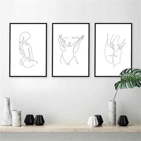 nude line art