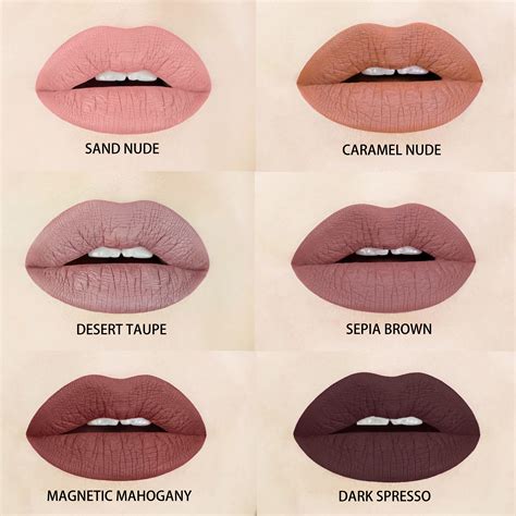 nude lipstick shades