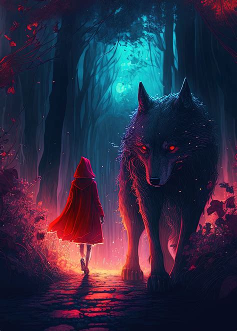 nude little red riding hood