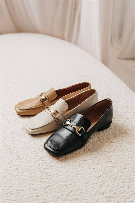 nude loafers
