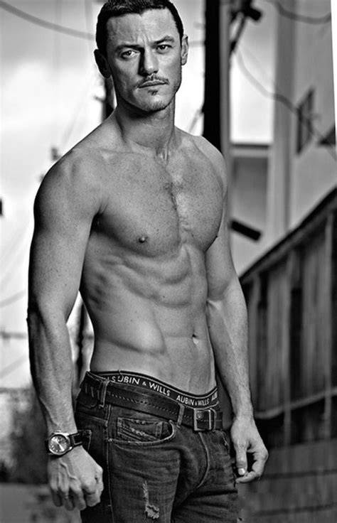 nude luke evans