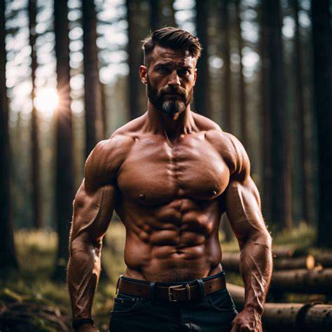 nude lumberjack