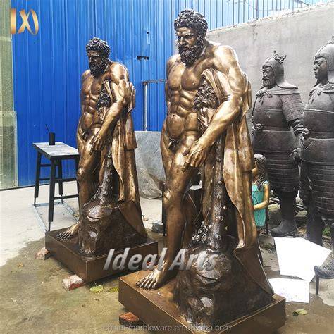 nude male statues