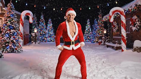 nude men christmas