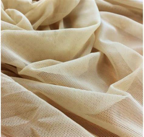nude mesh fabric