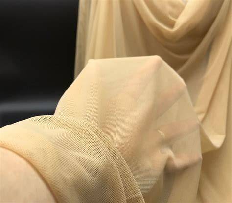 nude mesh material