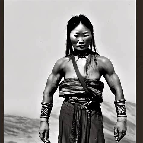 nude mongolian