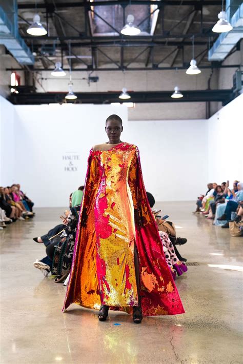 nude on catwalk