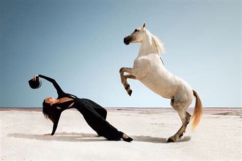 nude on horseback