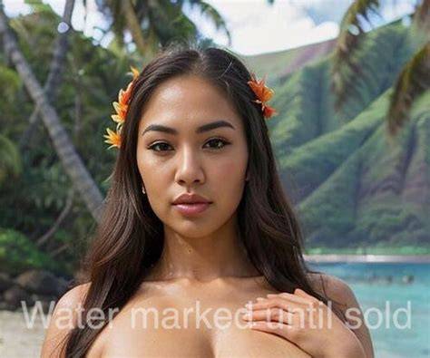 nude on island