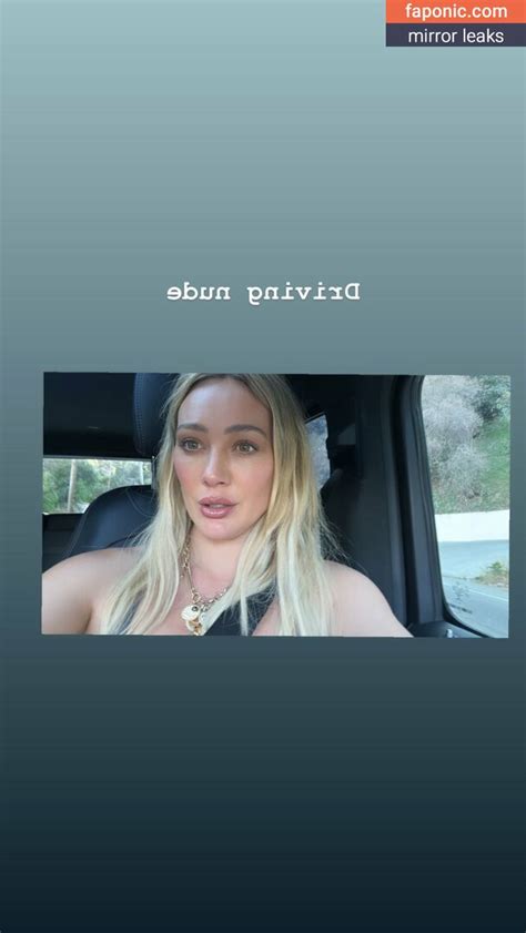 nude pics of hilary duff