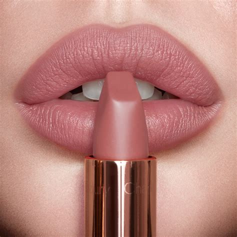 nude pink lipstick